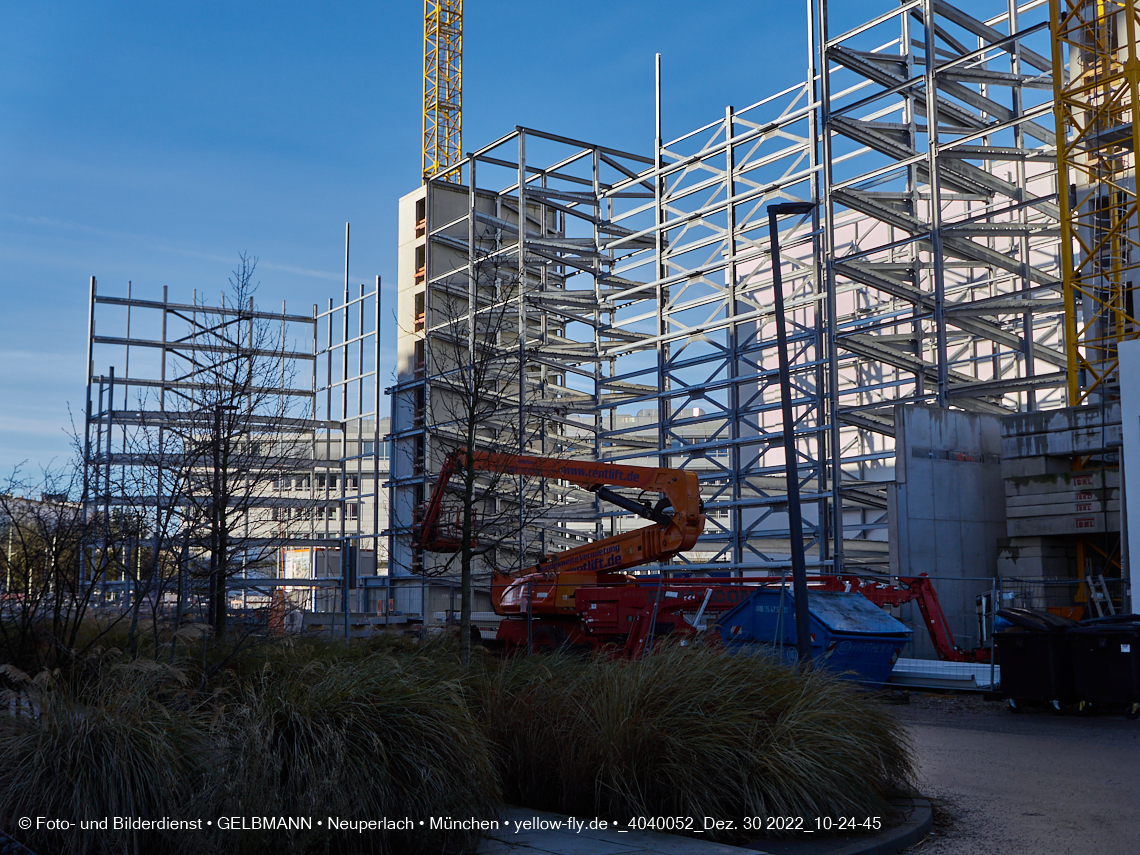 30.12.2022 - Baustelle R.EVO in Neuperlach-Süd